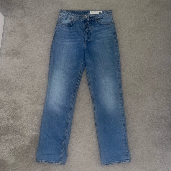 Rag & Bone Alex High Rise Straight Jeans - Picture 3 of 6